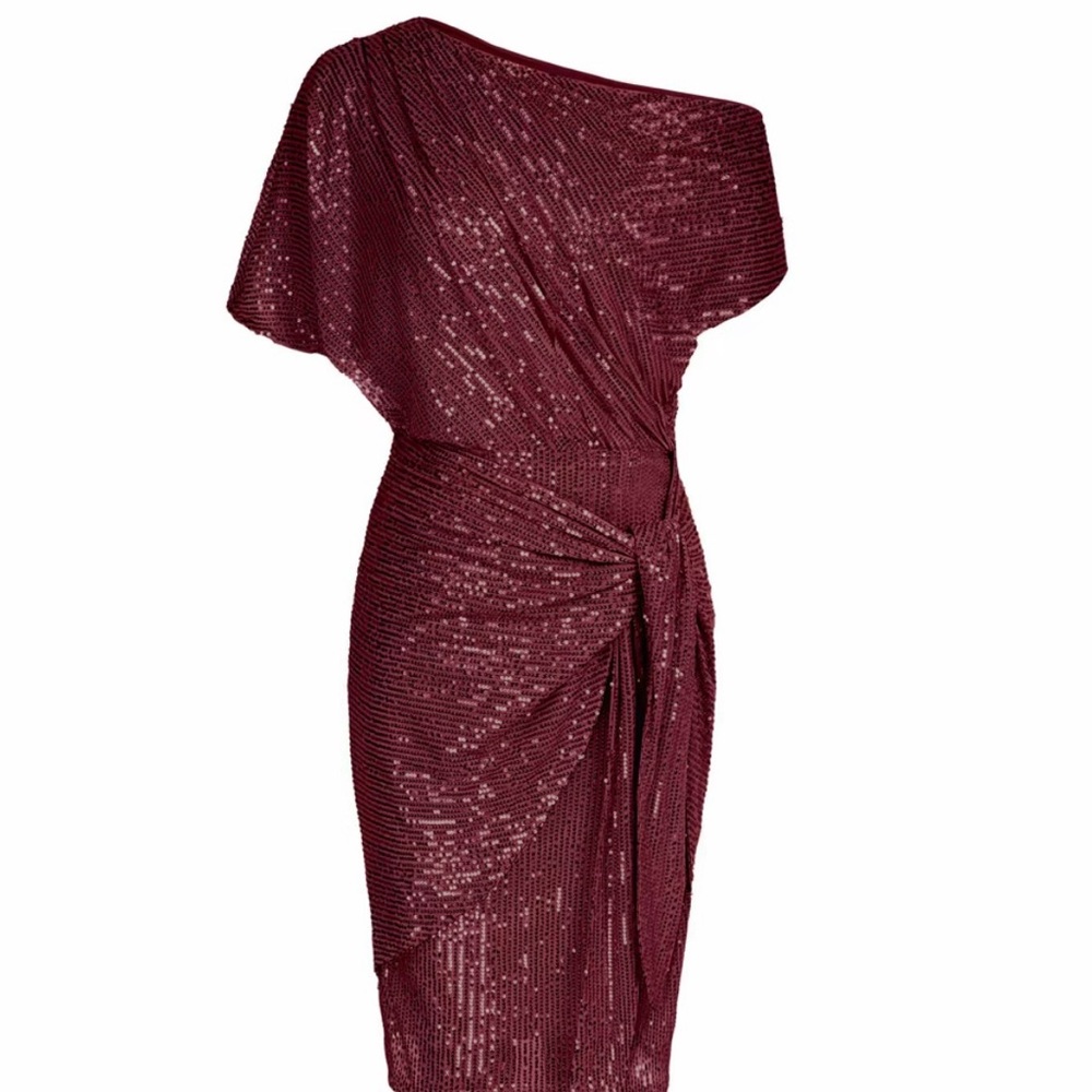 Maroon Cocktail Dress - Never Worn